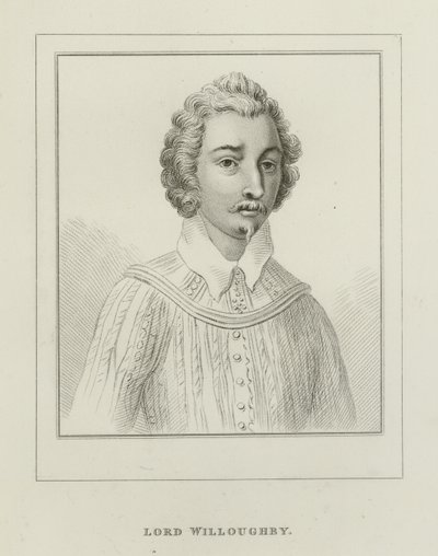 Lord Willoughby (gravure) door English School