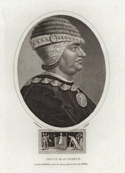 Lodewijk XI van Frankrijk door English School