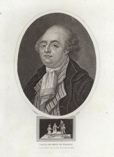 Lodewijk XVI, Koning van Frankrijk door English School