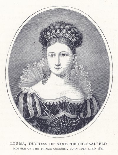 Louisa, Hertogin van Saksen-Coburg-Saalfeld door English School
