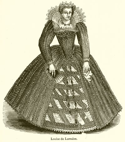 Louise de Lorraine door English School