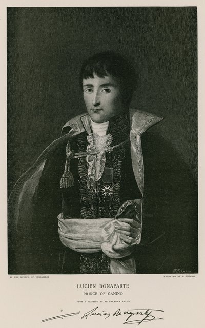 Lucien Bonaparte door English School