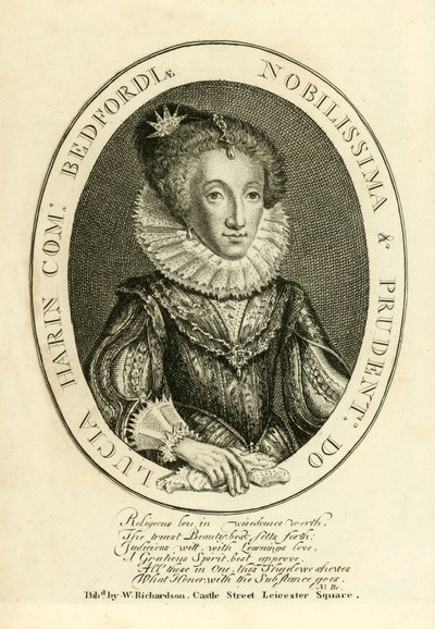 Lucy Harrington, Gravin van Bedford door English School