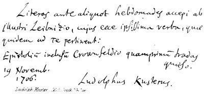 Ludolph Kuster (Beroemd Grieks Geleerde) door English School