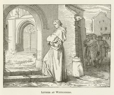 Luther in Wittenberg door English School
