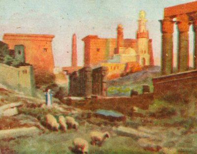 Luxor, Tempelruïnes door English School