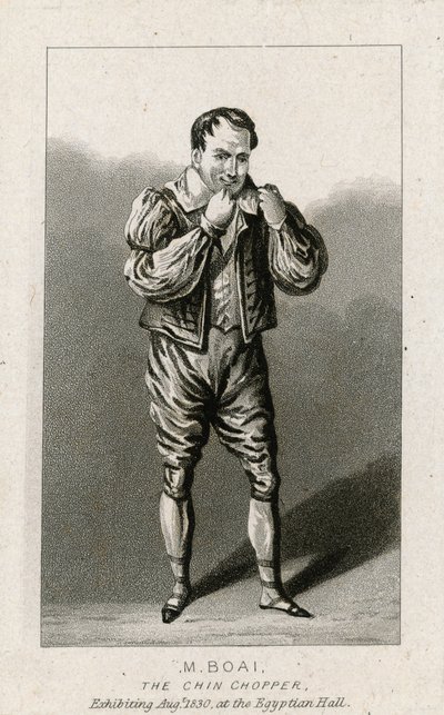 M Boai, de Kin Hakker. Augustus 1830, de Egyptische Hal door English School