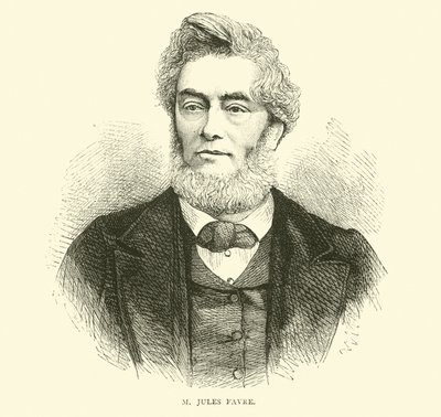 M Jules Favre, september 1870 door English School