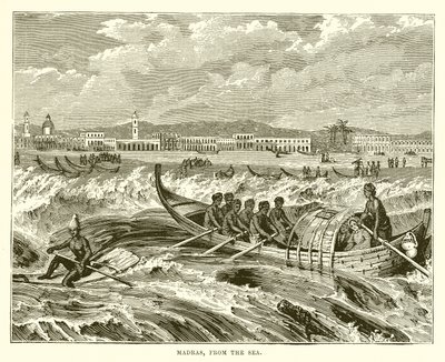 Madras, vanaf de zee door English School