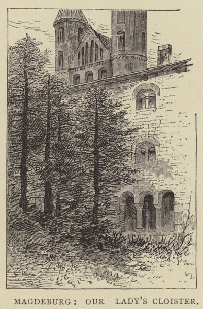 Magdeburg, Onze-Lieve-Vrouwe Klooster door English School