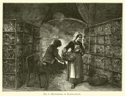Magnanerie, of kweekhuis door English School