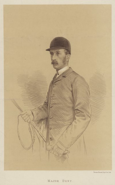 Majoor Dent (litho) door English School
