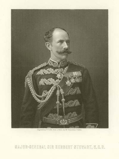Generaal-majoor Sir Herbert Stewart door English School