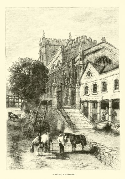 Malpas, Cheshire door English School