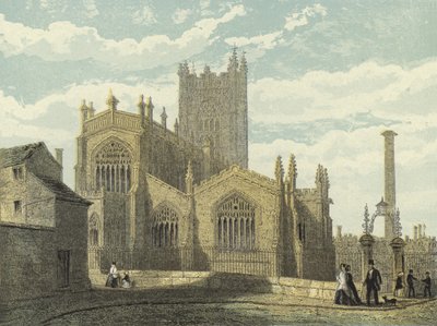 Manchester Kathedraal, Noordoostelijke Aanblik door English School