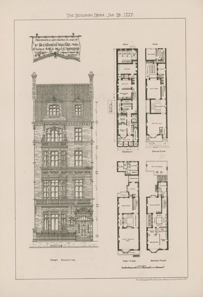 Herenhuis met stallen aan de achterkant door English School