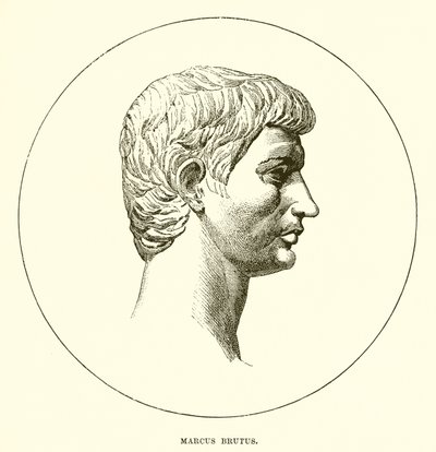 Marcus Brutus door English School