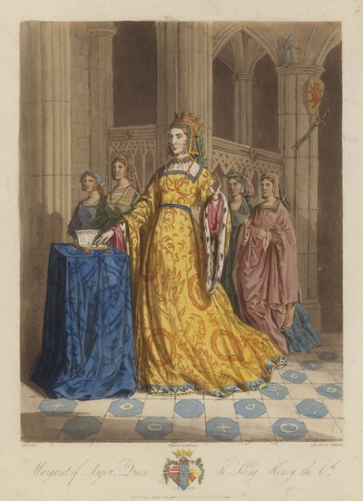 Margaretha van Anjou, koningin van koning Hendrik VI van Engeland door English School