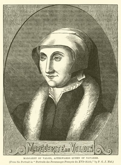 Margaretha van Valois, later Koningin van Navarra door English School