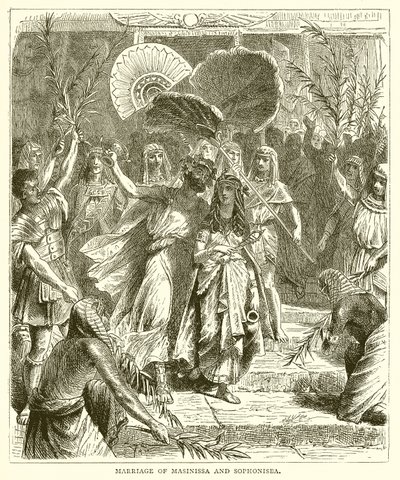 Huwelijk van Masinissa en Sophonisba door English School