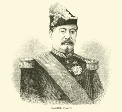 Maarschalk Bazaine, september 1870 door English School
