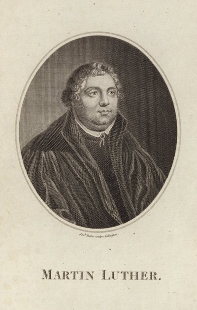 Maarten Luther door English School
