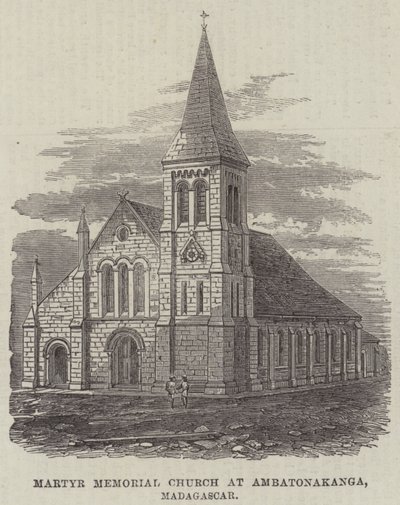 Martelarenherdenkingskerk in Ambatonakanga, Madagaskar door English School
