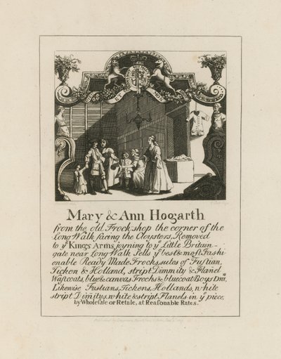 Mary & Ann Hogarth door English School