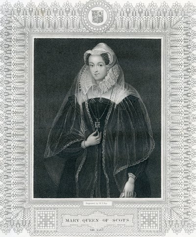 Mary Queen of Scots, 19e eeuw door English School
