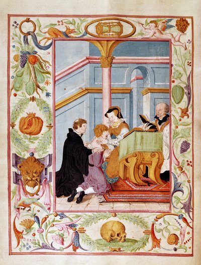 Mary Tudor (1516-58) geneest de Koningskwaal door English School