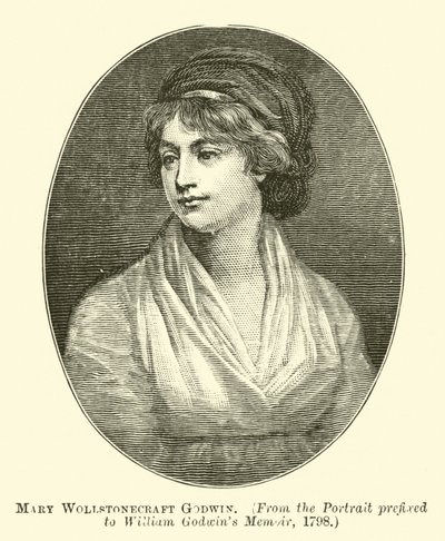 Mary Wollstonecraft Godwin door English School
