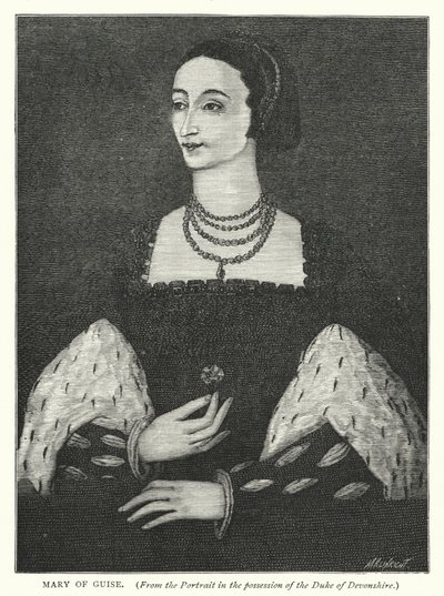 Mary van Guise door English School
