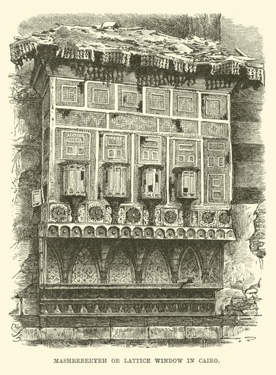 Mashrebeeyeh of Lattenraam in Caïro door English School