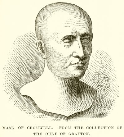 Masker van Cromwell door English School
