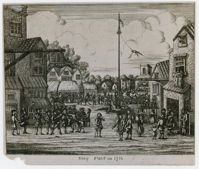 May Fair in 1716 door English School