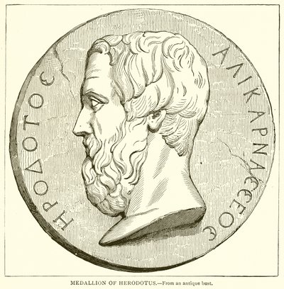 Medaille van Herodotus door English School