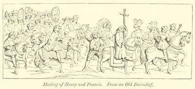 Ontmoeting van Henry en Francis door English School