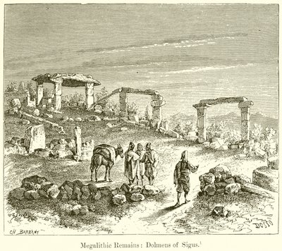Megalithische overblijfselen: Dolmens van Sigus door English School