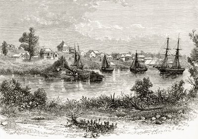 Melbourne, 1840, uit 