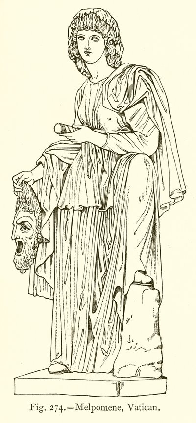 Melpomene, Vaticaan door English School