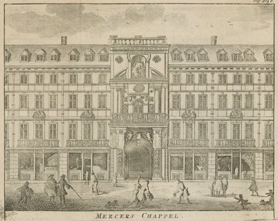 Mercers Chapel, Londen door English School