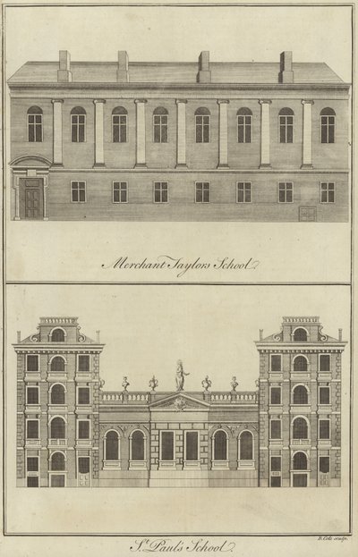 Merchant Taylors School en St Pauls School, Londen door English School