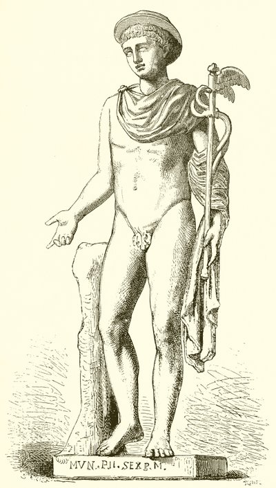 Mercurius gevonden in Palestrina door English School