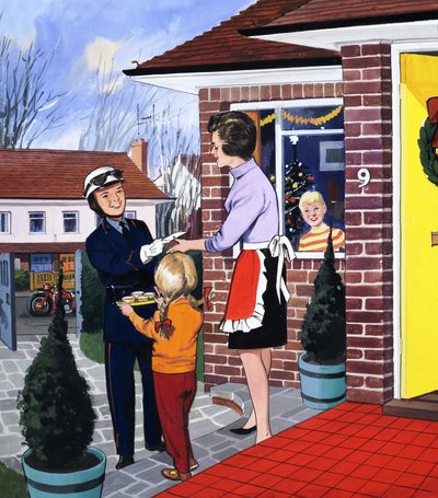 Boodschappenjongen door English School