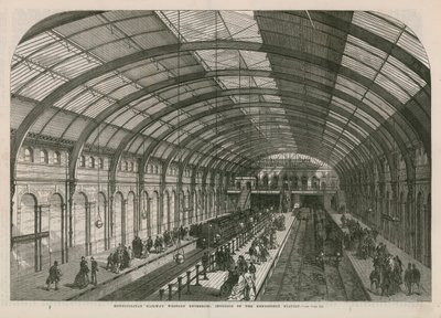 Metropolitan Railway Westelijke Uitbreiding door English School