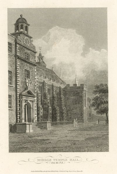 Middle Temple Hall door English School