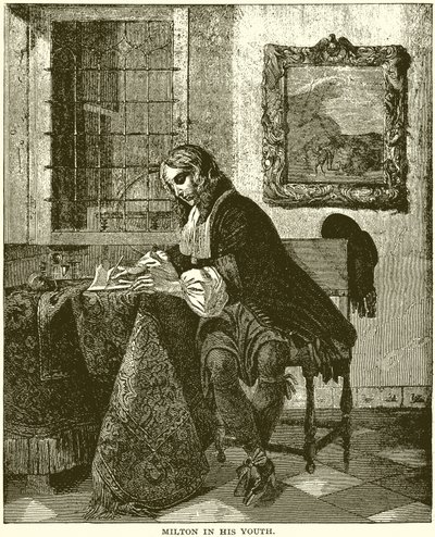 Milton in zijn Jeugd door English School