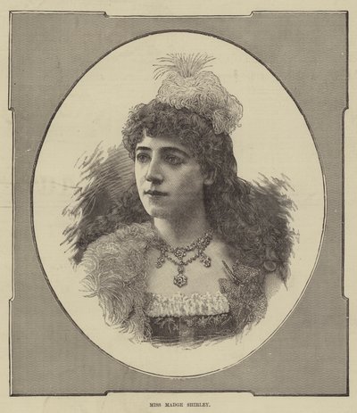 Miss Madge Shirley door English School