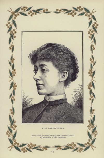 Miss Marion Terry door English School