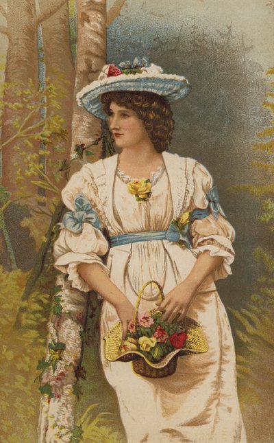 Miss Mary Anderson door English School